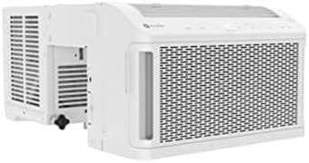 GE Profile ClearView Inverter Window Air Conditioner Unit, 12,200 BTU, Energy Efficient Cooling up to 550 sq ft., Ultra Quiet, SMART Home Capable, Includes Remote, White