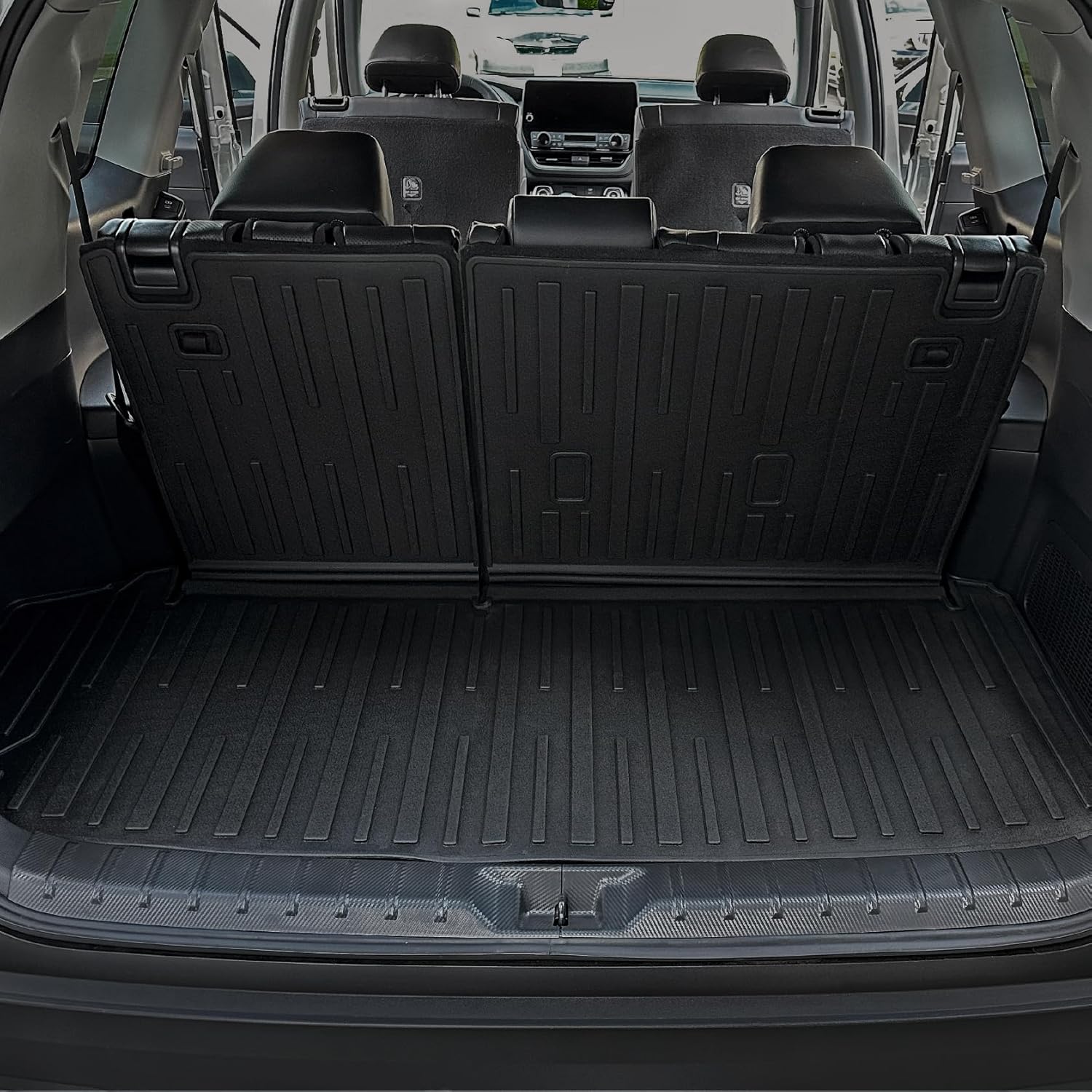 Floor Mats for Grand Highlander 2024 2025 2026 Accessories, Cargo Liner with Floor Mats 7 Seater for Toyota Grand Highlander Accessories