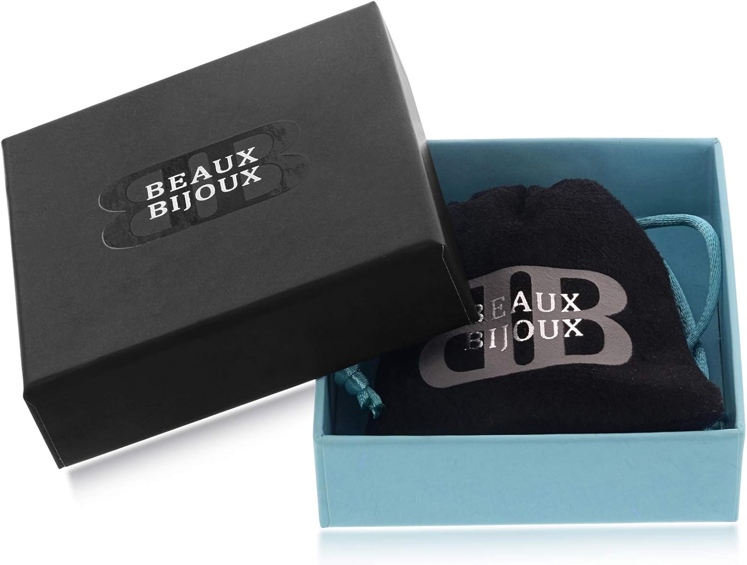 Sterling Silver Created Blue Opal & CZ Bangle