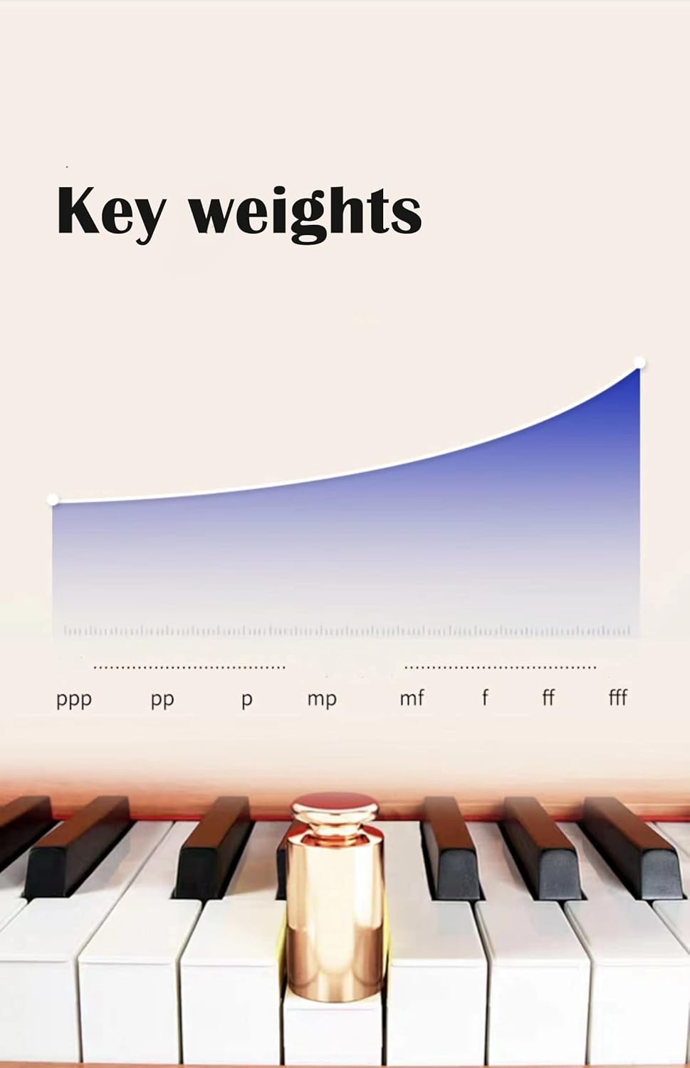 LANDTOM Walnut color DDP-80 Digital Piano Keyboard 88 Keys Weighted, Hammer Action II, Home Electric Piano Full Size with Stand, Triple Pedal, MIDI Connecting and Headphone Interface (B)