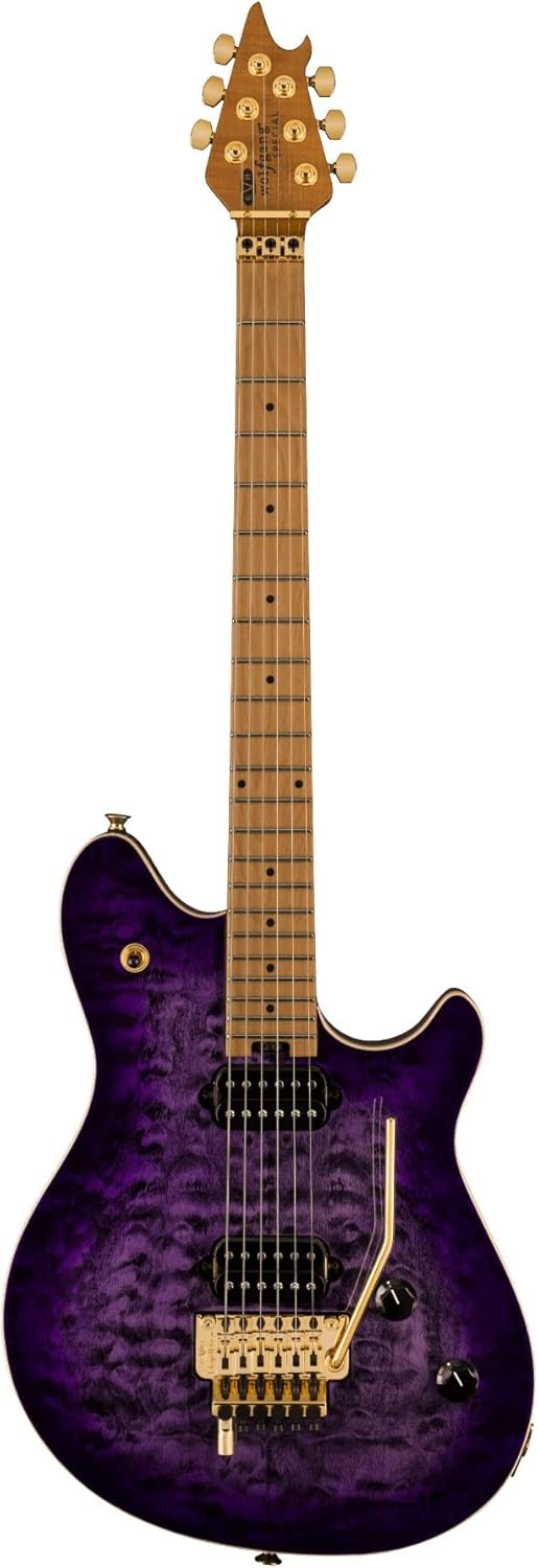 EVH Wolfgang Special QM Electric Guitar - Purple Burst