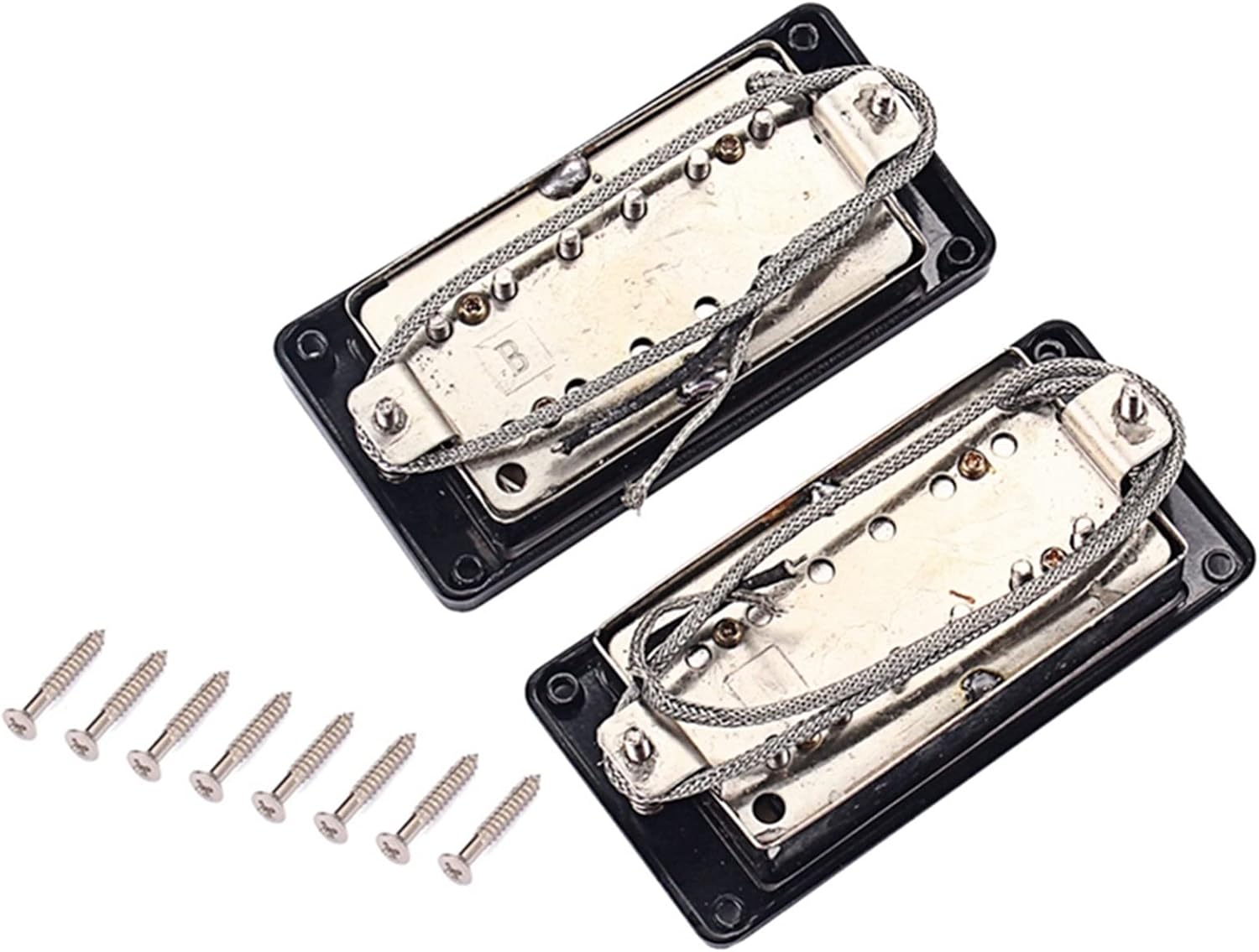 Humbucker Guitar Pickup Guitar Humbucker Pickup Set Metal Neck Amp Bridge Pickups Stringed Instruments for LP Electric Guitar