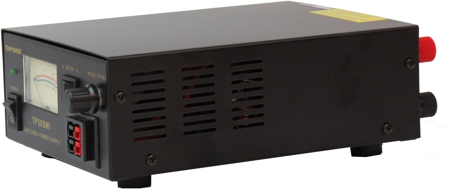 Tekpower Analog Display TP30SWI 30 Amp DC 13.8V Switching Power Supply with Noise Offset