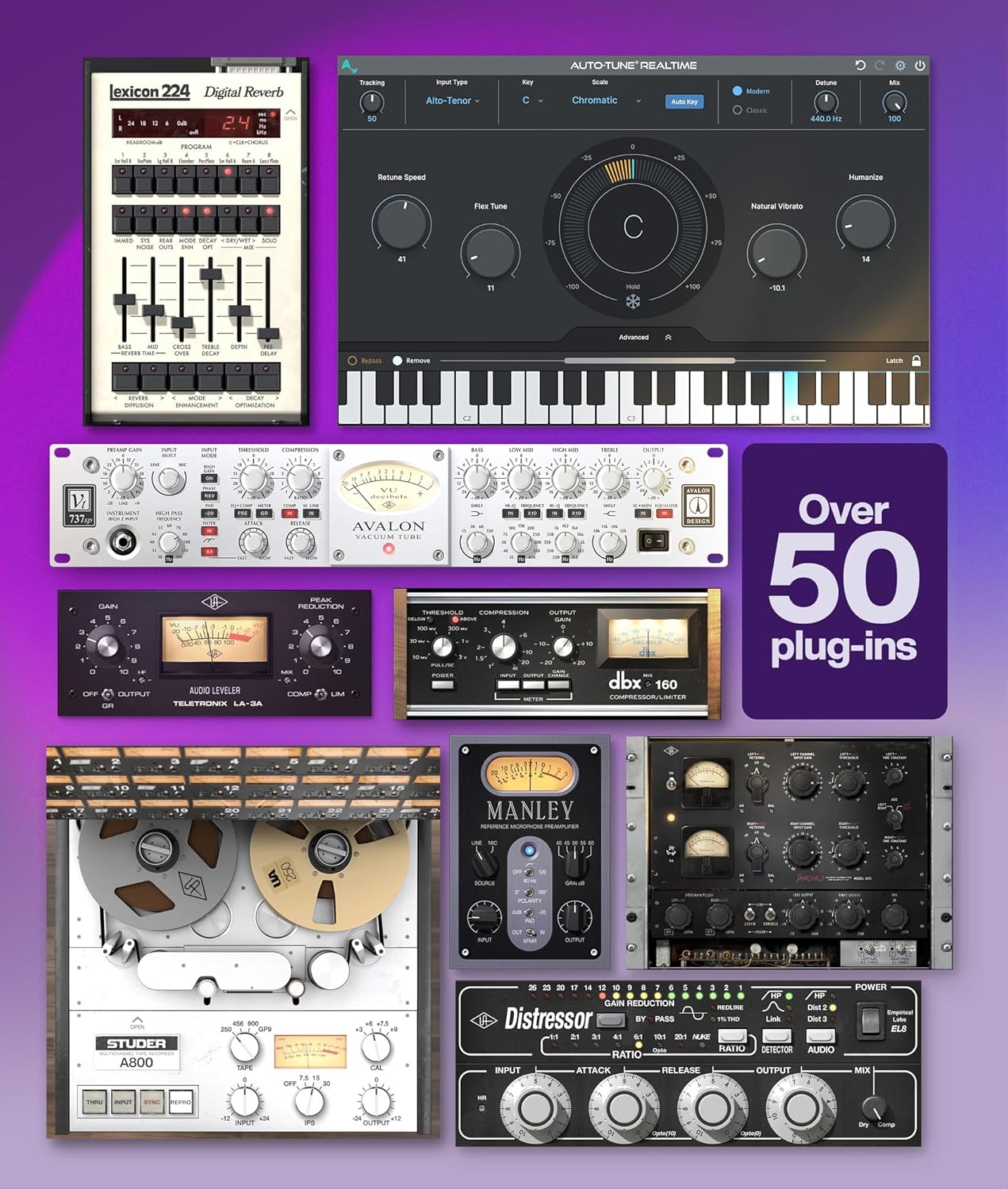 Universal Audio Apollo Twin X DUO Gen 2 Studio + Edition Thunderbolt 3 Audio Interface