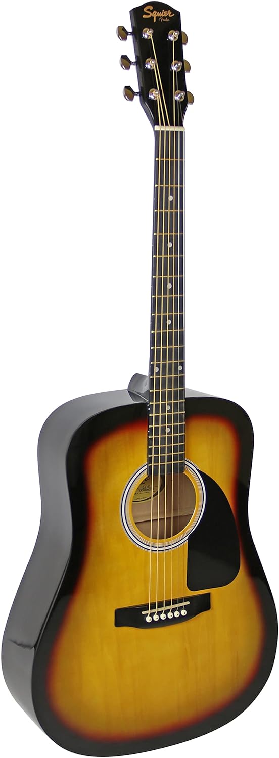 Squier SA-150 Dreadnought Acoustic Guitar, Sunburst