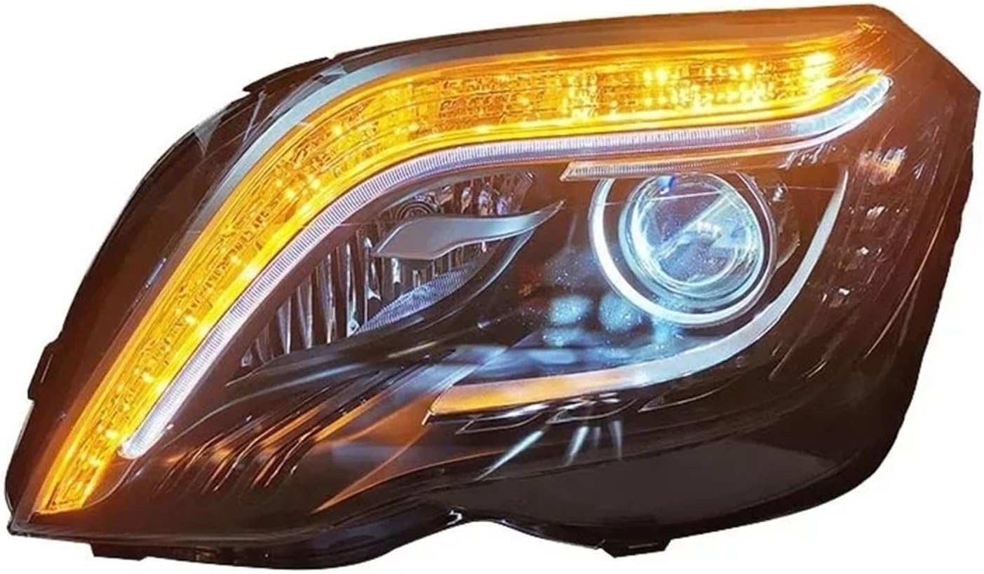 Headlights Compatible For Benz 2013-2015 GLK200 GLK260 Upgrade LED Auto Headlight Assembly Configure Signal Lamp Accessories(BANNER VERSION_OTHER)