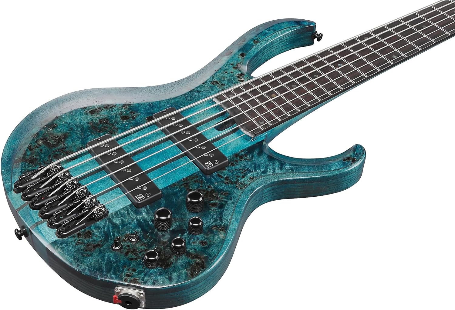 Ibanez BTB946 Standard 6-String Bass Guitar, Rosewood Fingerboard, Cosmic Blue
