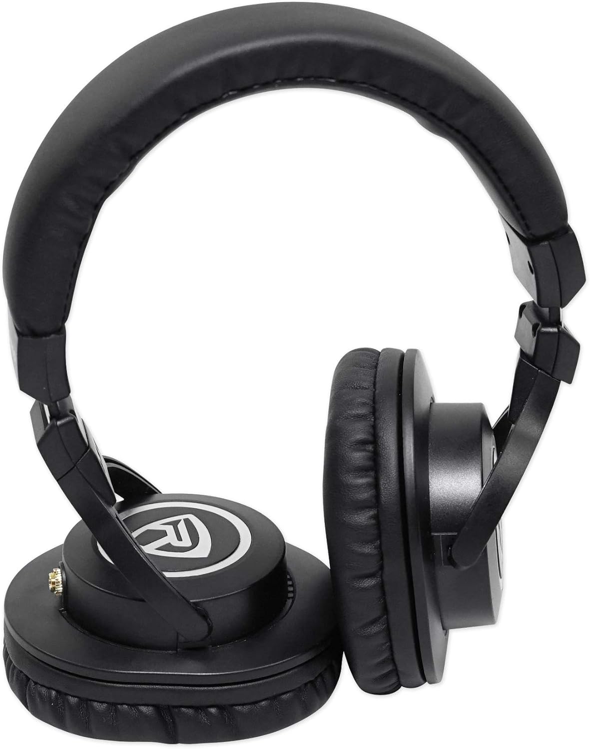 Rockville 1-Person Podcast Kit: R-TRACK 2x2 USB Audio Interface 24-Bit/192kHz, RCM02 Condenser Mic Cardioid Pattern, PRO-M50 Headphones 40mm Drivers, RDTS Adjustable Tripod Stand, 4-Items