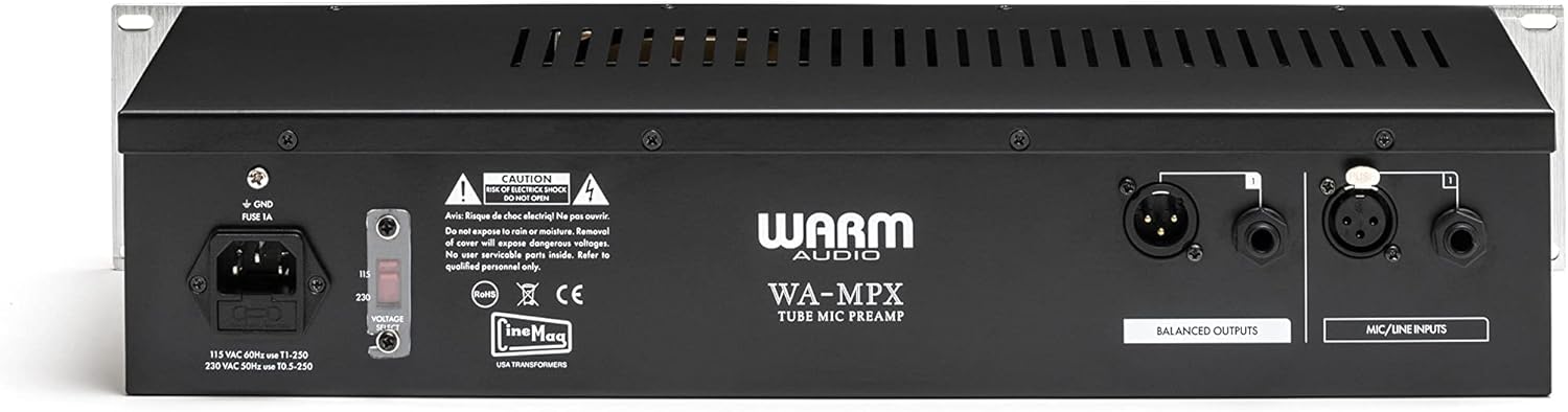 Warm Audio WA-MPX Single-Channel Tube Mic Preamp