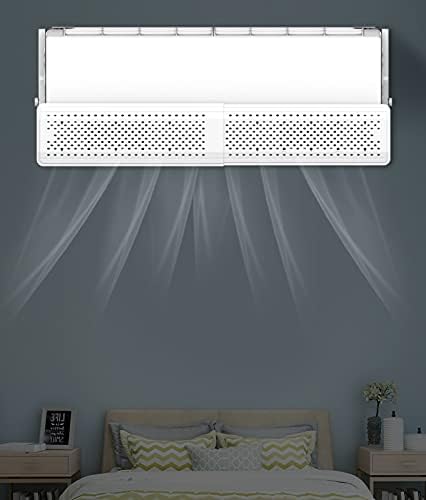 Air conditioning deflector Wall-mounted Universal Air Conditioner Wind Direction Deflector, Air Conditioner Air Outlet Windproof Device, Windproof and Direct Blowing Windshield