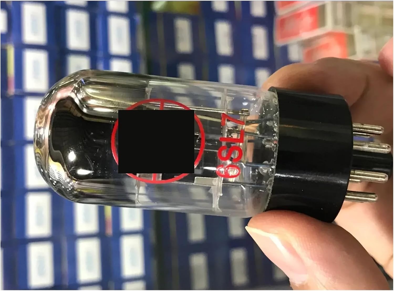 6SL7 Vacuum Tube Replaces 6N9P ECC35 HiFi Audio Tube Amplifier kit DIY Factory Tested and Matched Four-Way(4 PCS)