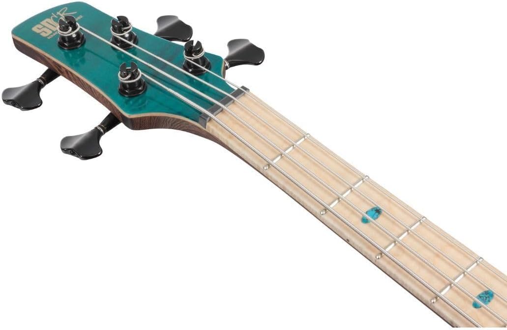 Ibanez SR Premium 4-string Electric Bass Guitar - Caribbean Green Low Gloss