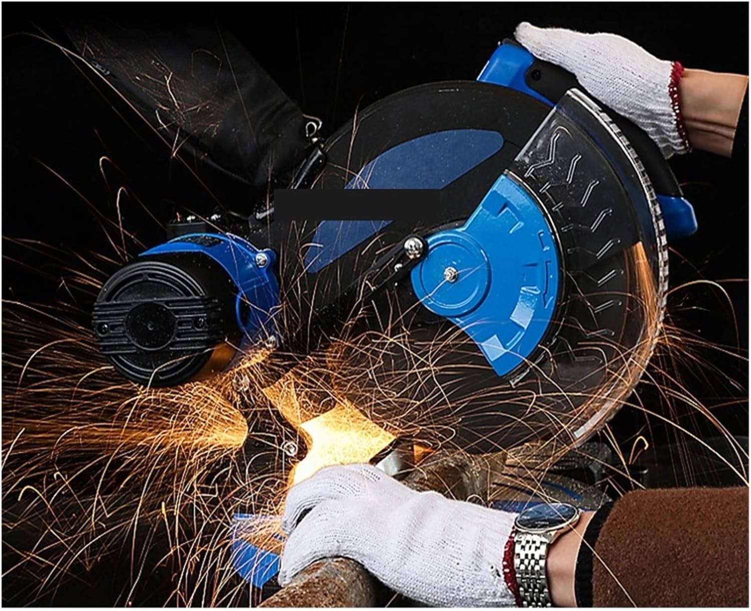 HD9255-2 2600W Aluminum Sawing Machine Belt Type 45 Degree Multi-Purpose Wood Aluminum Profile Cutting Machine Power Tools with Efficiency