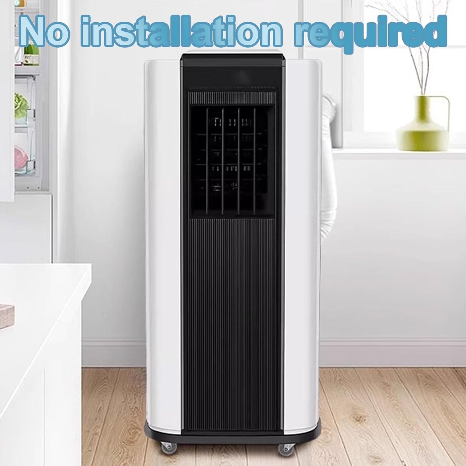 Potable Air Conditioner Indoor 4 in 1 Air Conditioner Portable with Remote Coverage Up to 35 Square Meters AC Unit for Room Bedroom Office No Assembly Required