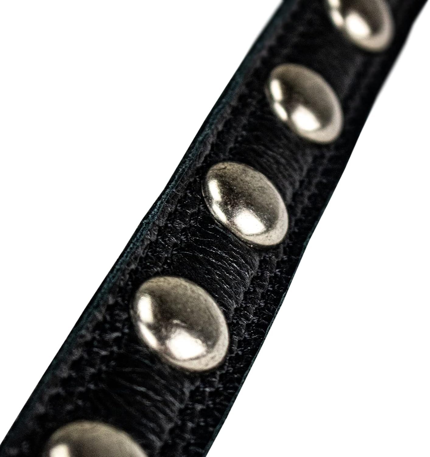 Sawtooth Distressed Nickel 1” Wide Leather Guitar Strap Hand Crafted in The U.S.A. (ST