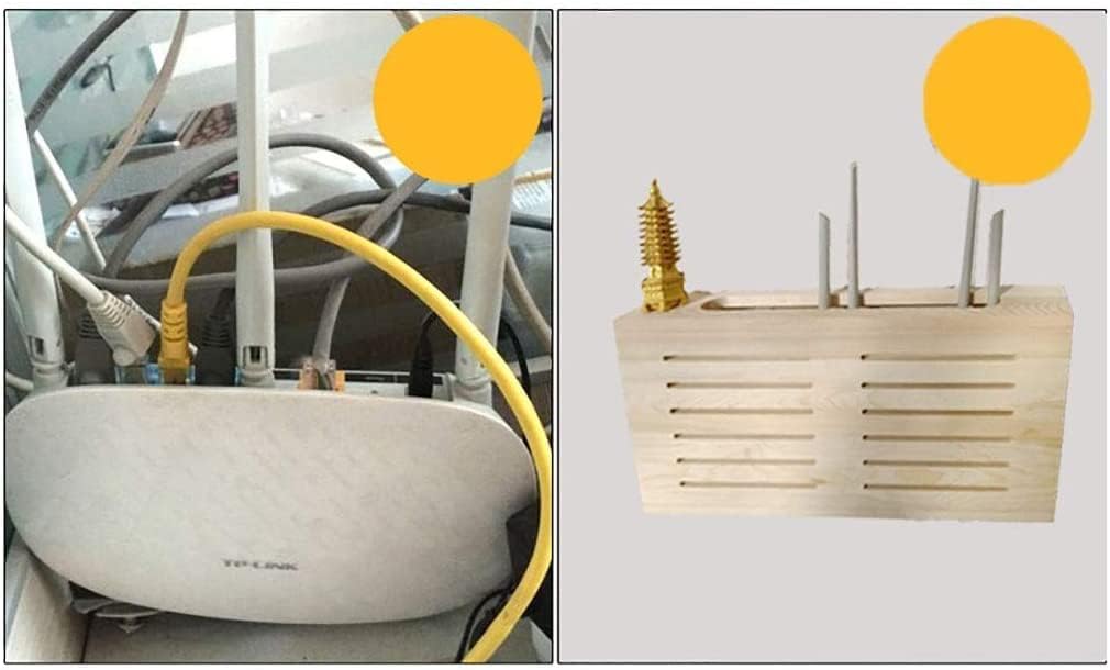 Wireless Router Storage Shelf TV Wall Frame Floating Set Shelf Set-top Box Router Player DVD Playback Bookshelf Photo Toy Game Machine Vase Storage Box 49 * 8 * 22 Cm Storage Shelf