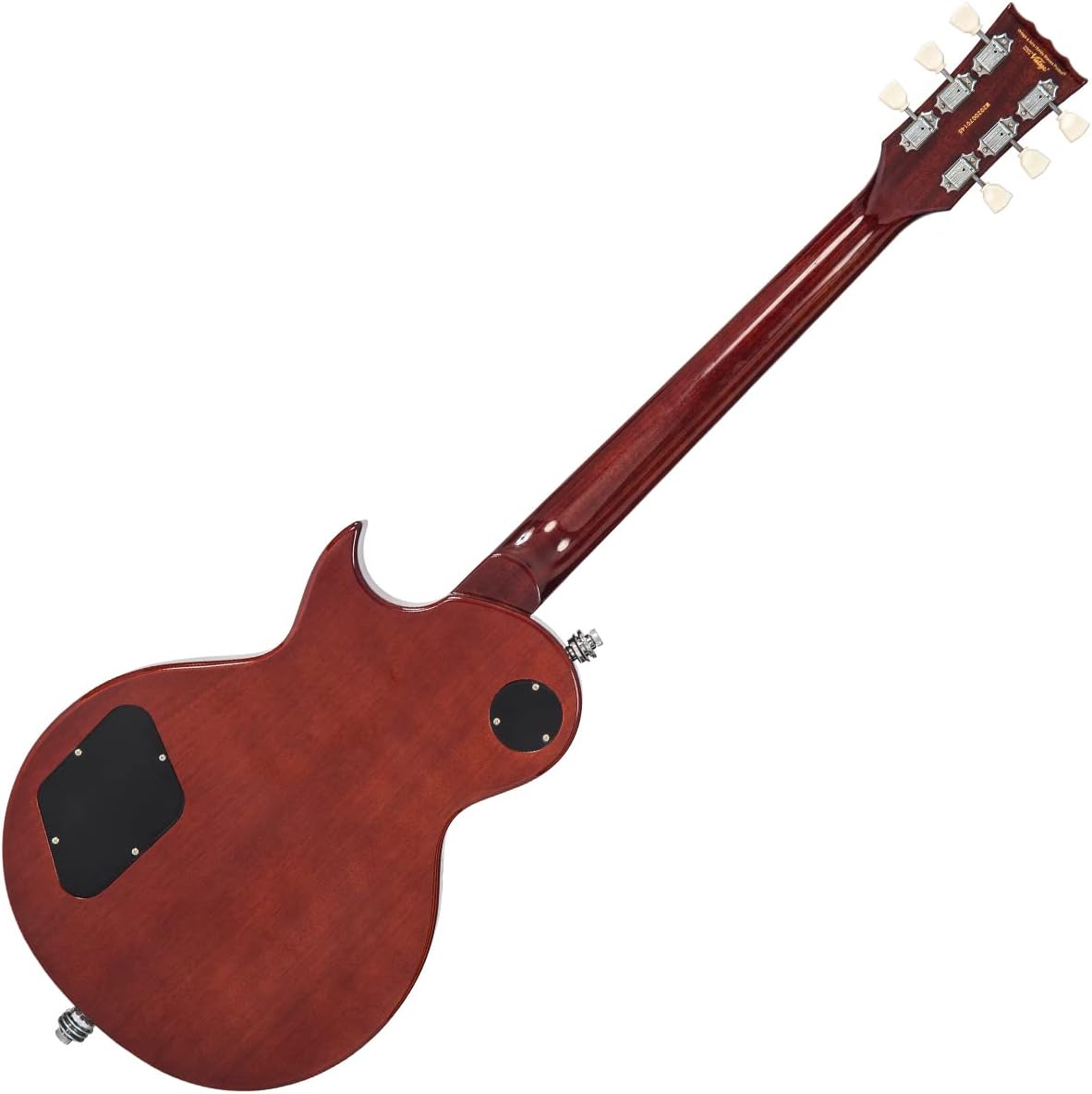 Vintage Reissued Series V100AMB Electric Guitar, Flamed Amber W/ Bigsby