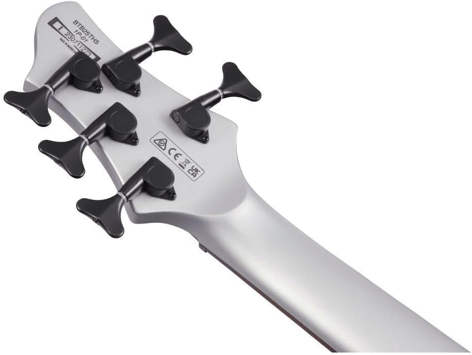 Ibanez 25th-anniversary BTB Standard 5-string Electric Bass Guitar - Silver Blizzard Matte