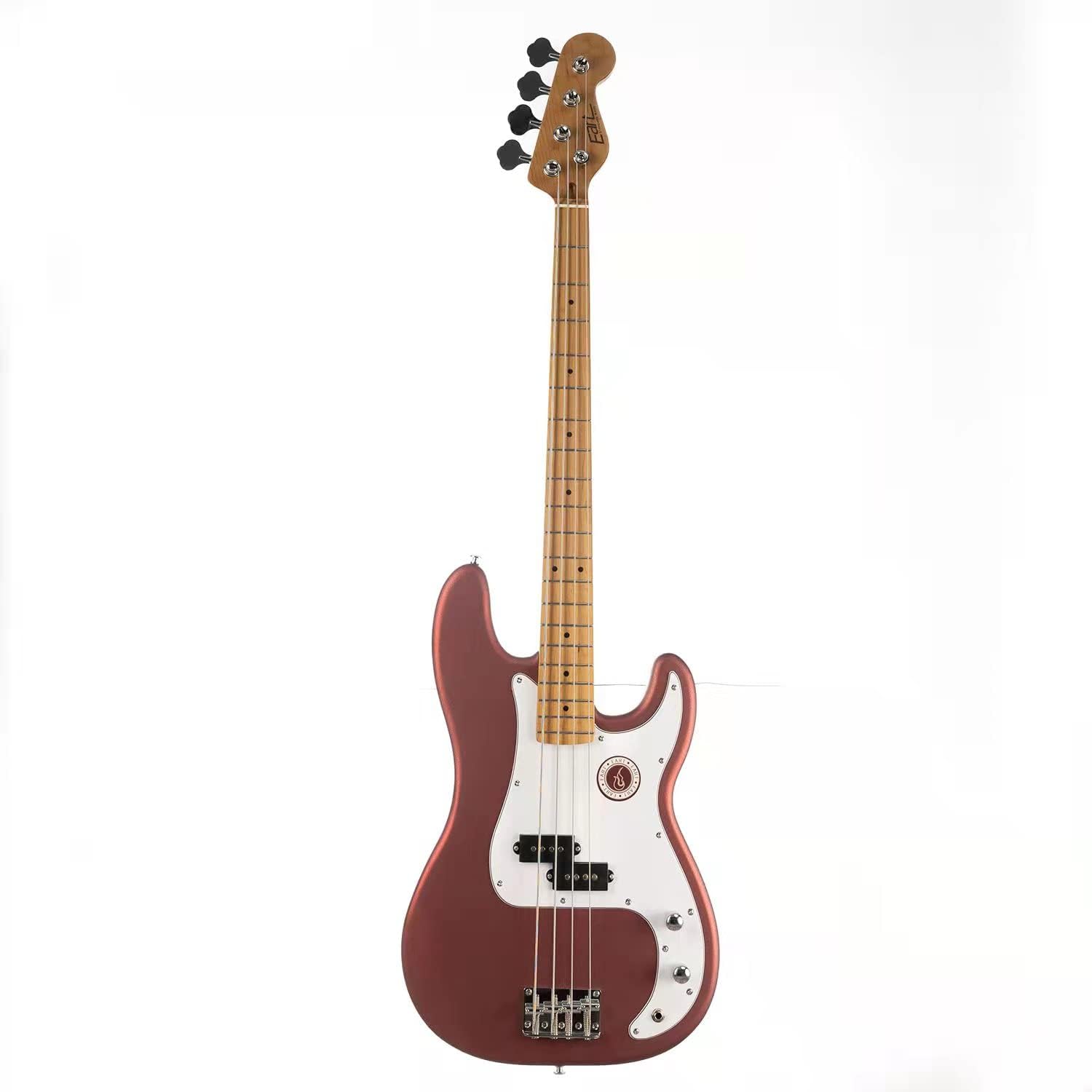 EART Guitars B-10 Roasted Maple Neck Mahogany Body Stainless Steel Fret Vintage Standard 4 Strings Electric Bass