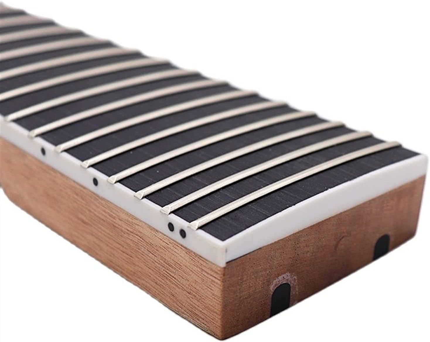 Electric Guitar Neck 8 String Guitar Neck 24 Frets Neck Black Color Neck for Electric Guitar Unfinished Guitar Neck