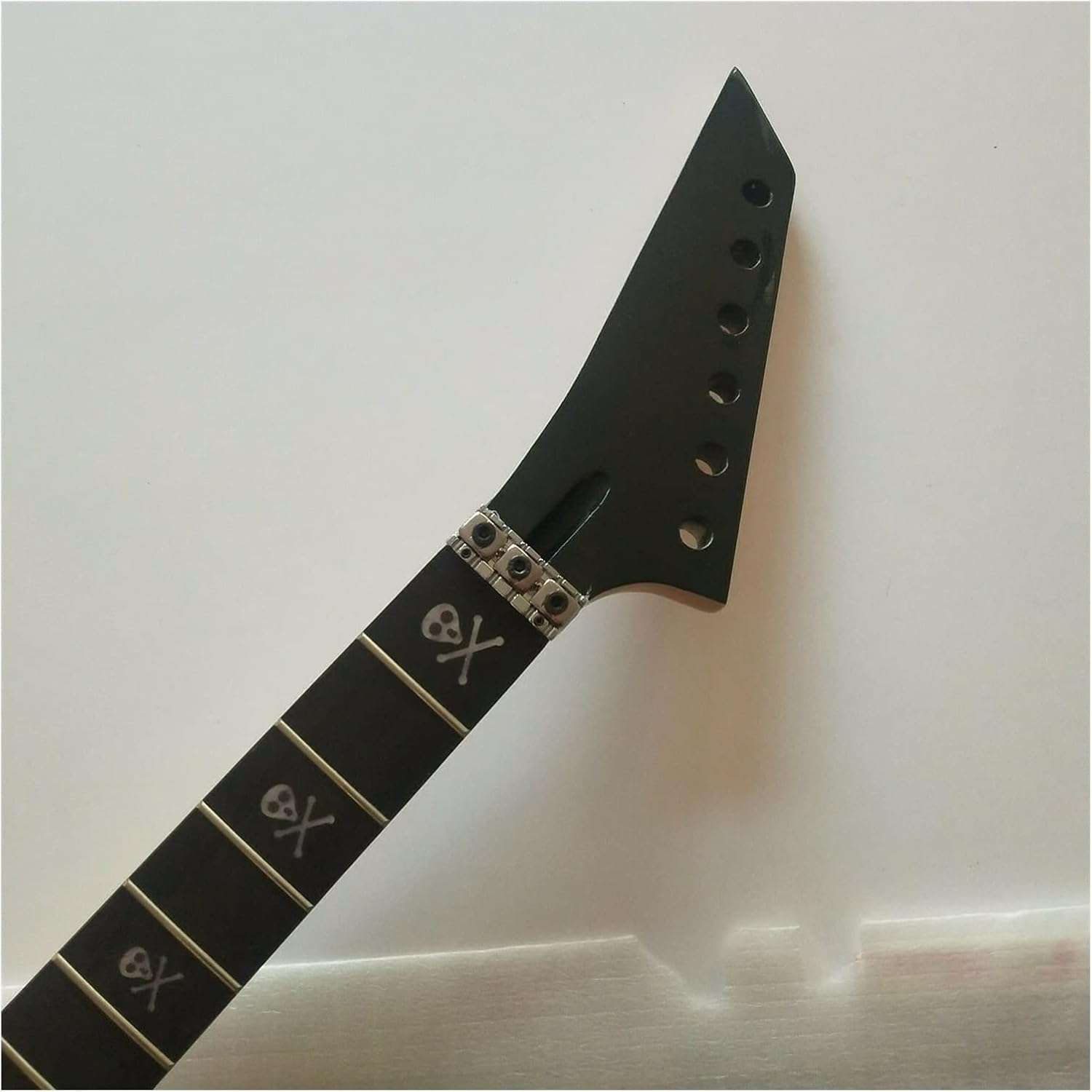 Left Hand Electric Guitar Neck Maple Rosewood 24 Fret 25.5