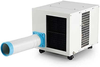 Uninex SAC25FC Indoor/Outdoor KOOLZONE Mobile Spot Cooler with Casters, Low Profile, Floor Type, Industrial Grade, 9,210-BTU, R410A Refrigerant