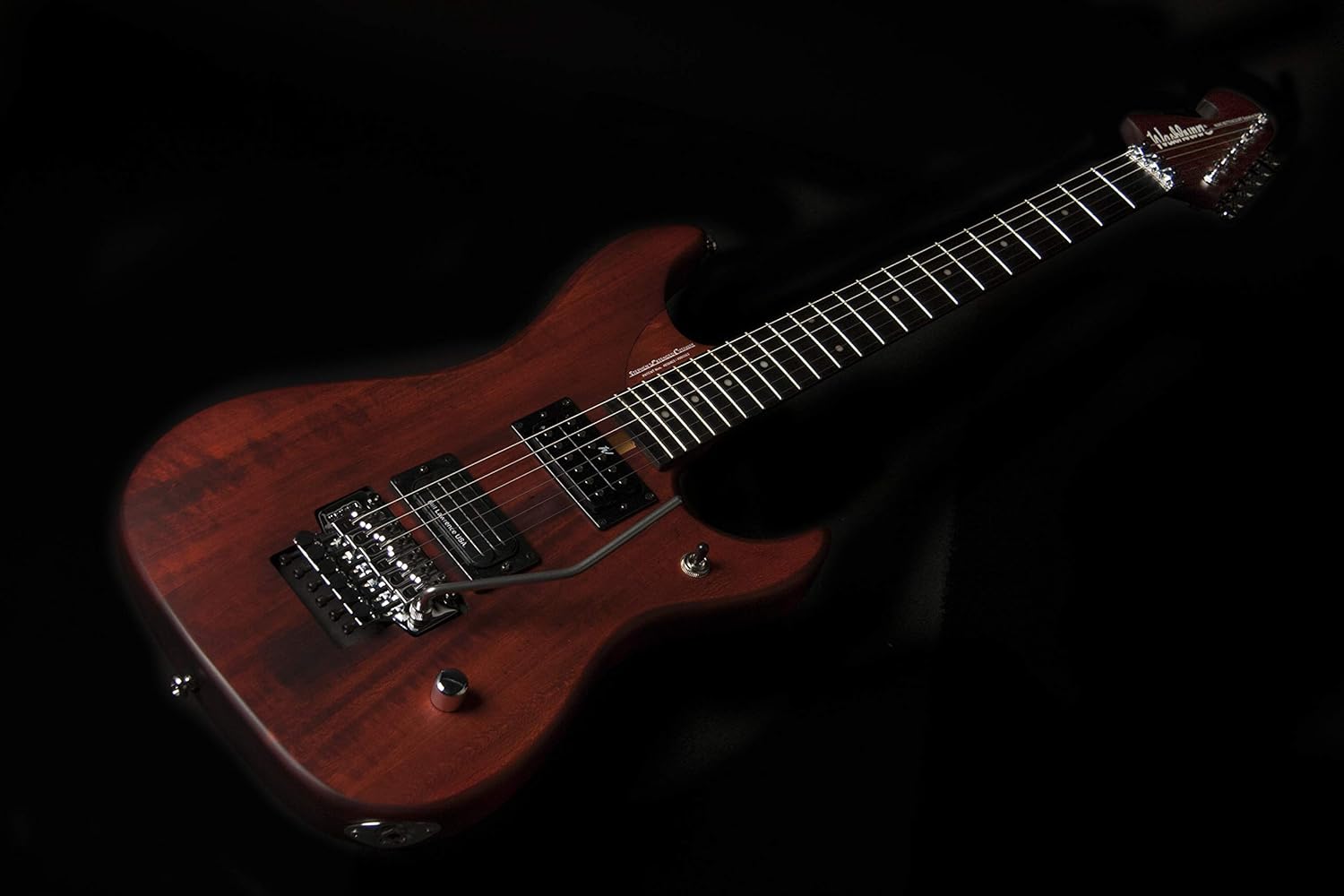 Washburn 6 String Solid-Body Electric Guitar, Padauk Vint. Matte (N24PSVINTAGEK-D)