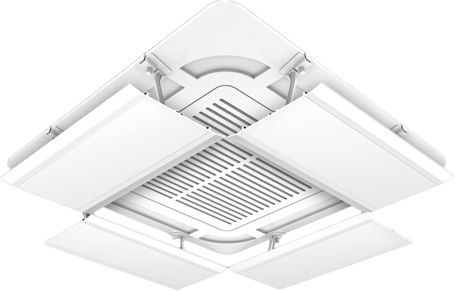 Air-conditioning Windshield 4 Pieces Central Air-conditioning Deflector Anti-direct Blowing Air Conditioner Deflector Easy To Install