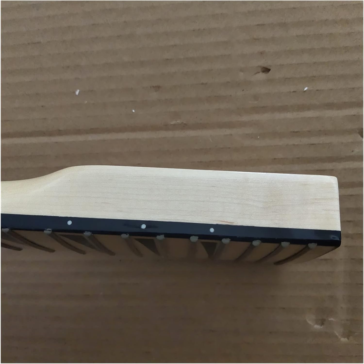 Left Head 24 Frets Maple Electric Guitar Neck Replacement Maple Fingerboard Locking Nut Gloss Guitar ​Neck Replacement