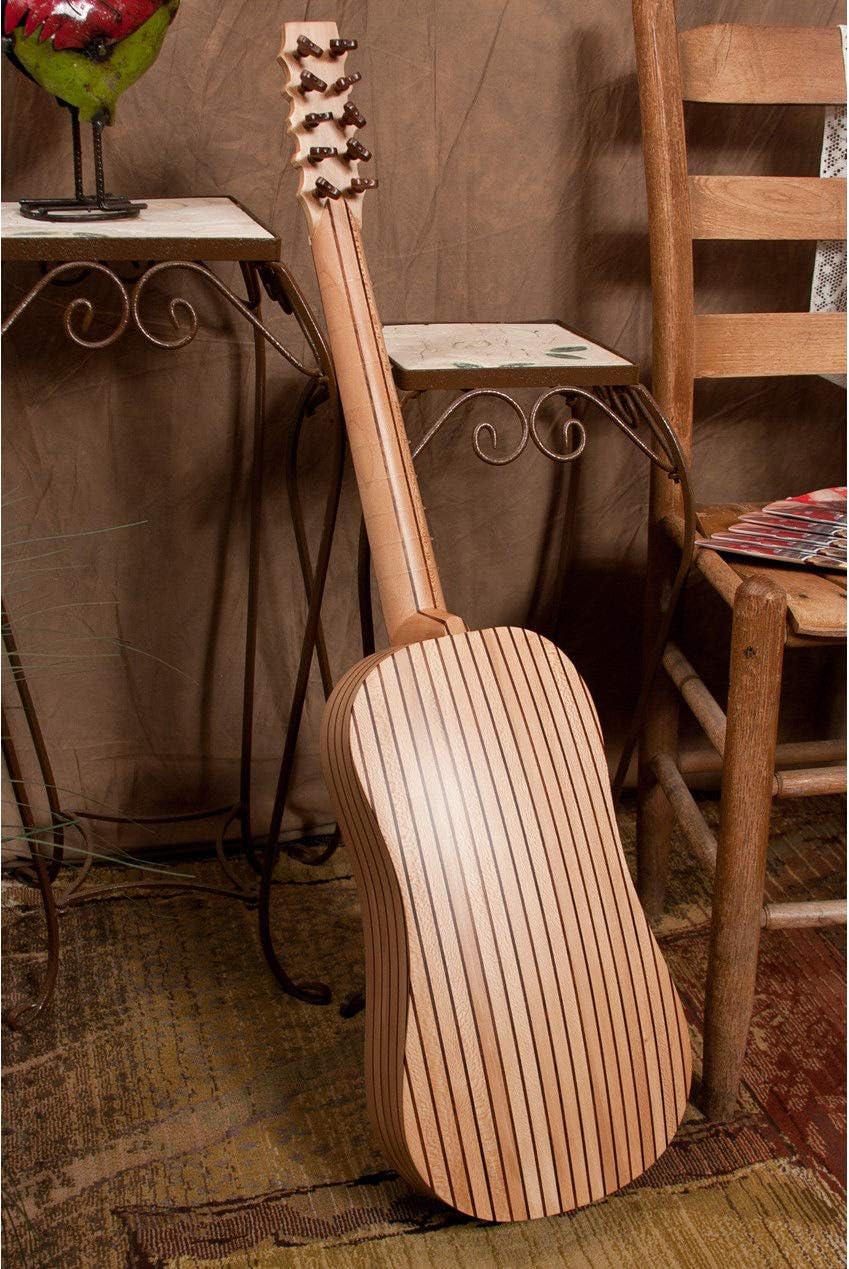 Includes: Roosebeck Baroque Acoustic Guitar 5-Course W/Gig Bag + Baroque Guitar String Set