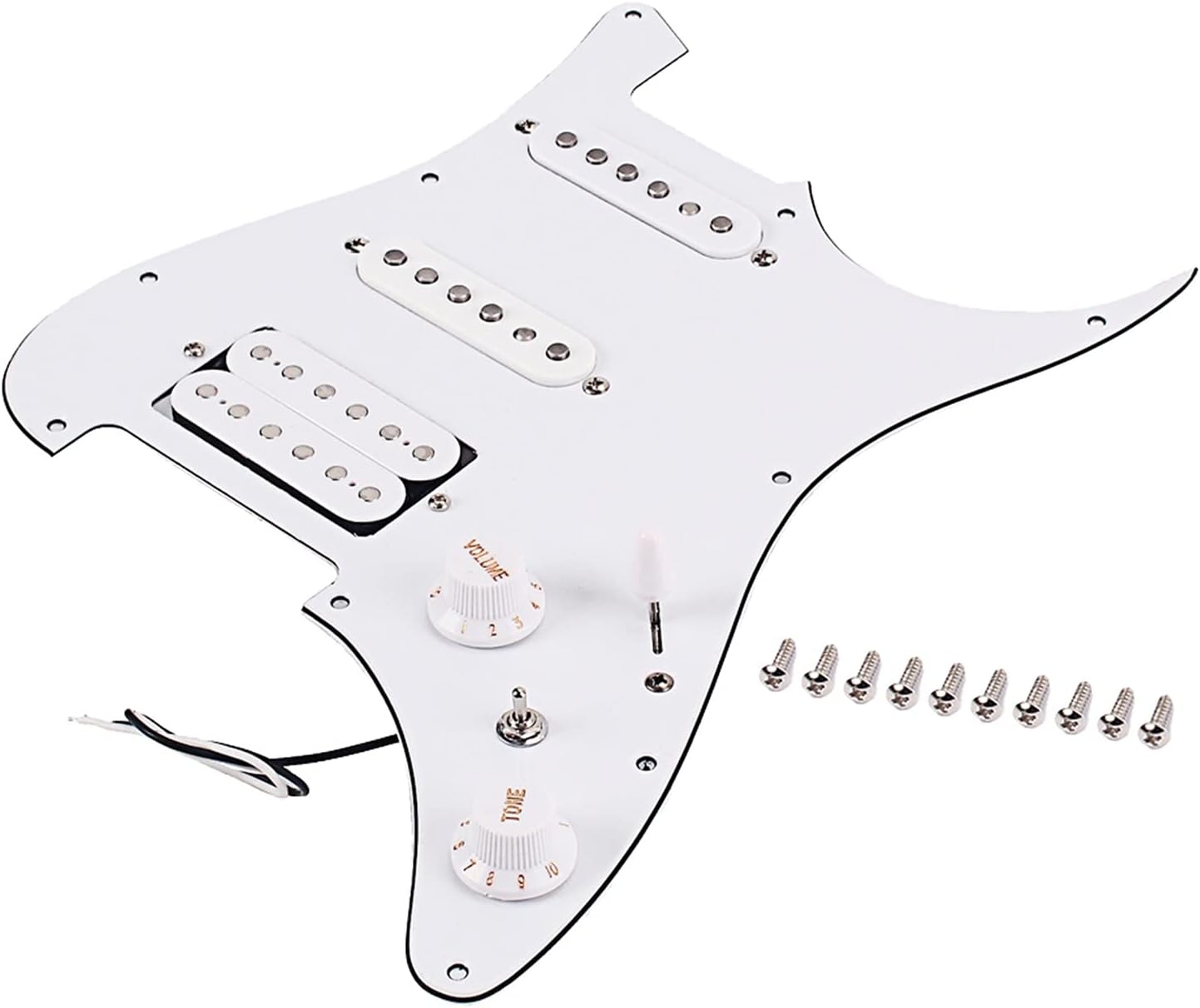 Loaded Prewired Pickguards SSH Alnico for ST Electric Guitar Loaded Pickguard