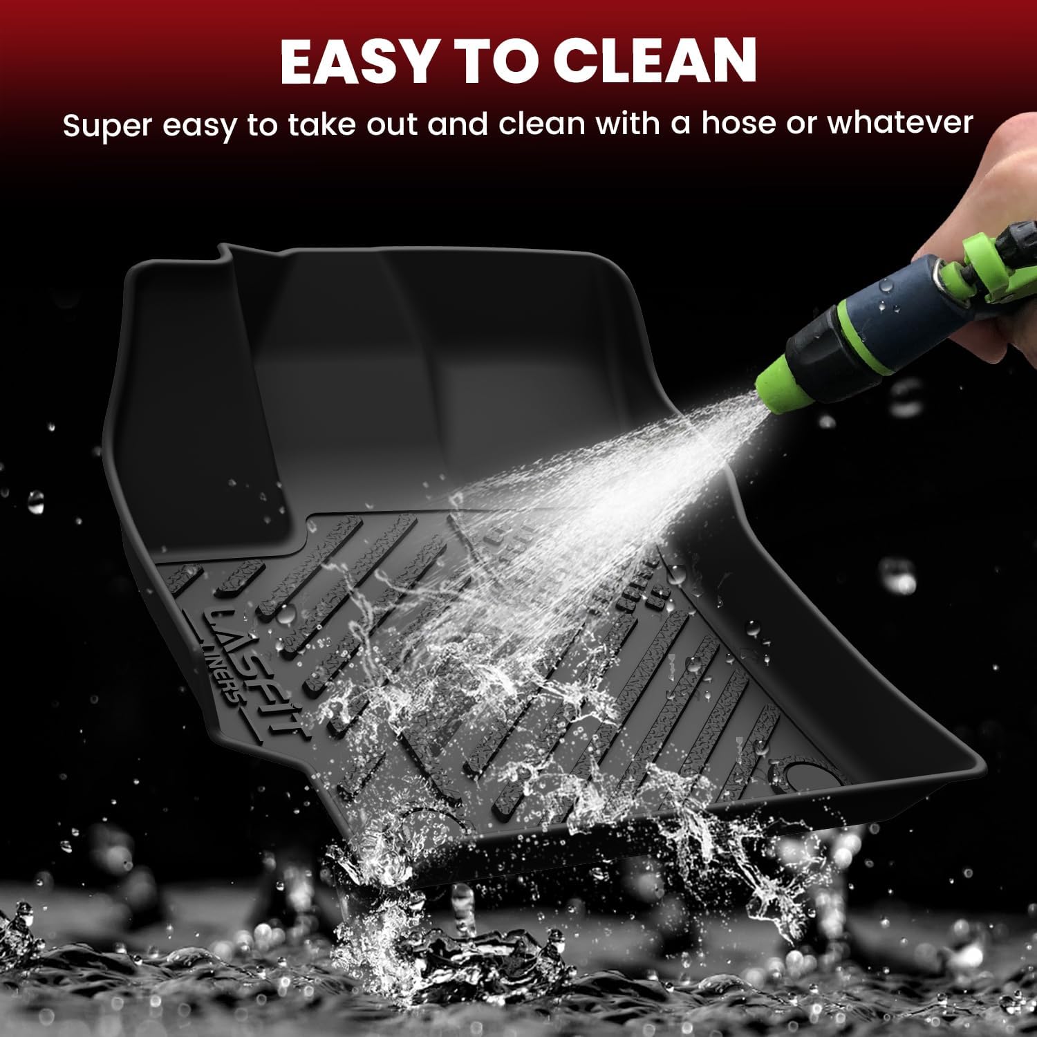 LASFIT Floor Mats & Cargo Mat for Toyota Corolla 2020-2026(for Sedan), TPE All Weather Protection Rubber Car Liners Custom Fit for Corolla Accessories 1st & 2nd Row & Trunk Mats, Black