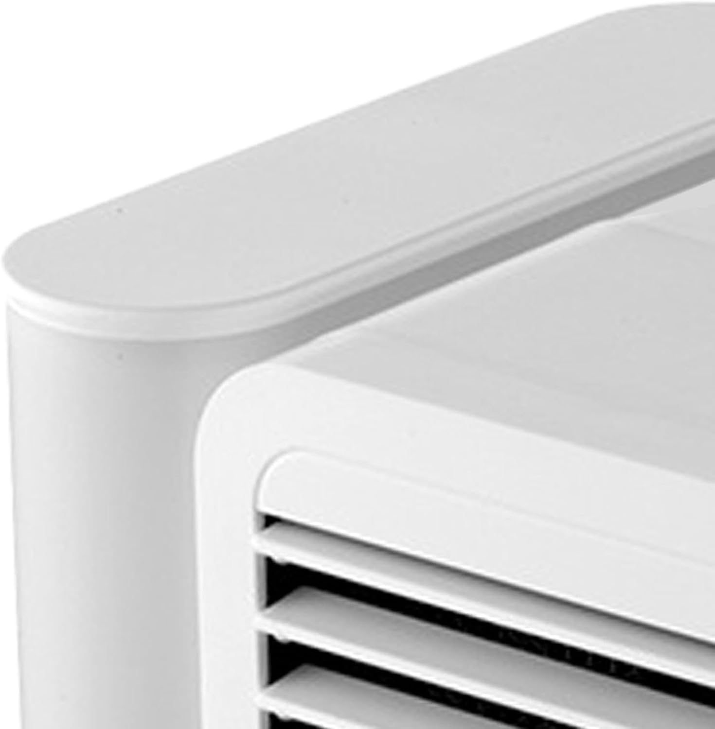 Desktop AC Unit, Portable Air Conditioner with Adjustable Wind Speed, USB Type C Interface, LED Touchscreen, Quiet Cooling Fan for Bedroom or Office