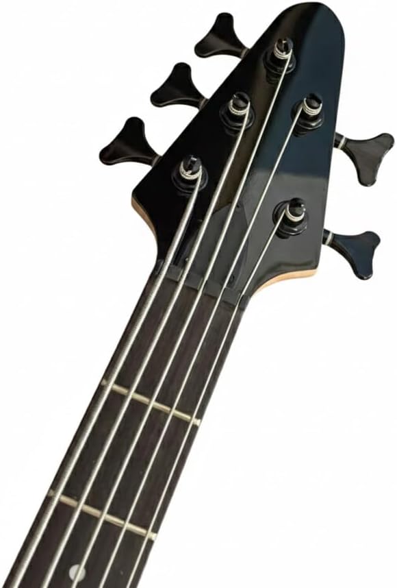 Modern Electric Bass Guitar 4 String & 5 Options Dual Humbucker 24 Fret Extended Range(5-String)