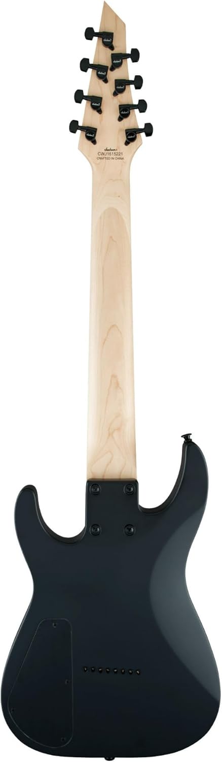 Jackson JS Series Dinky JS32-8 - Satin Black with Amaranth Fingerboard