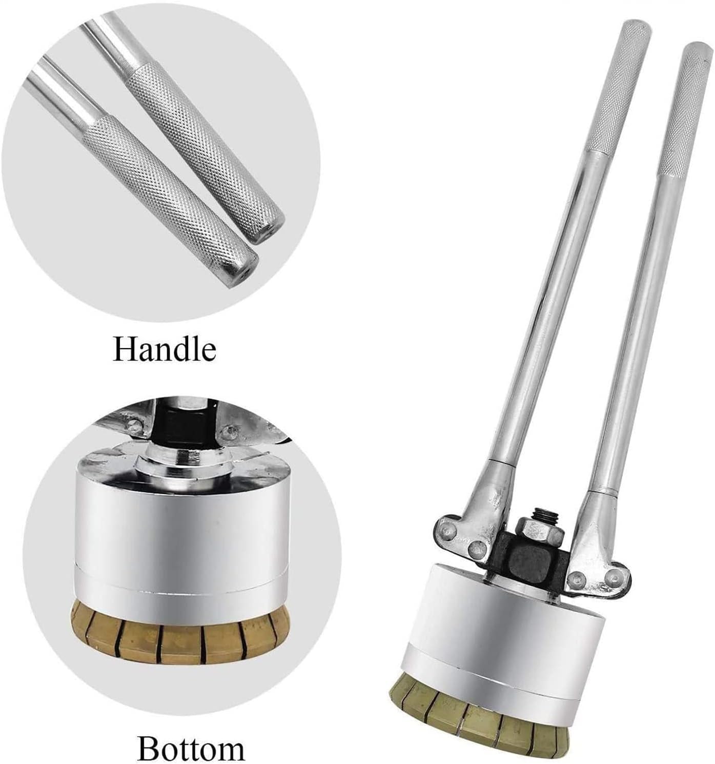 Drum Sealing Tool, Manual Crimping Pliers for 35/70mm Iron Barrels, Drum Cap Seal Machine, Heavy-Duty Oil Barrel Sealer, Durable Crimper for Secure Sealing