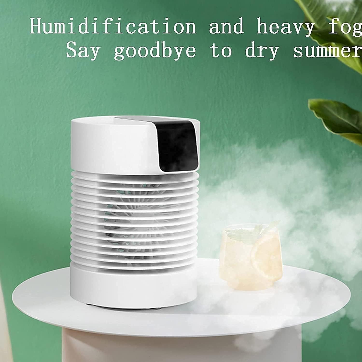 Portable Air Conditioner Fan, Personal Air Cooler Mini Air Conditioner, Desktop Table Cooling Fan, Ideal for Desktop Office Small Room Dorm