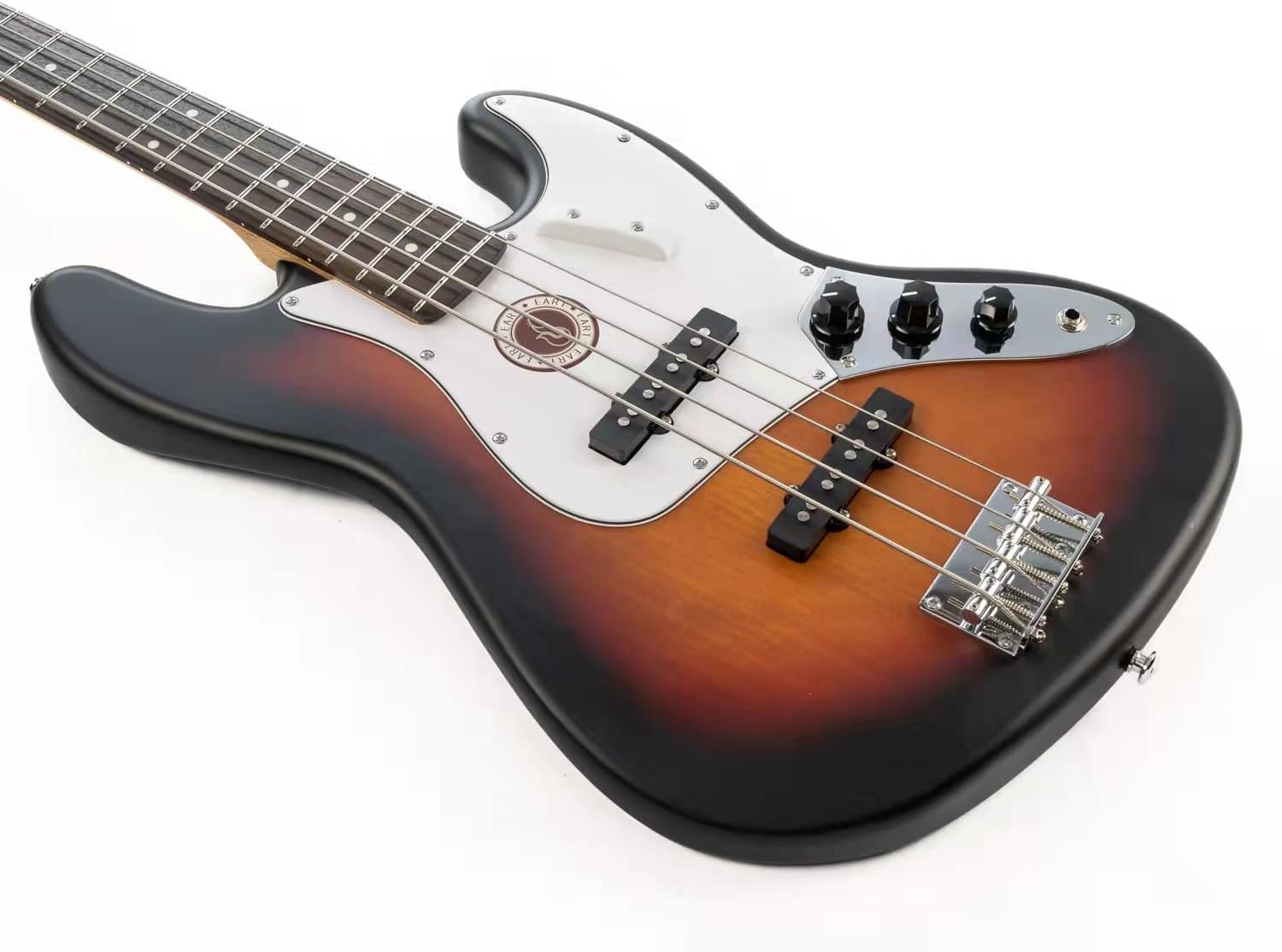 EART Guitars B-100 Roasted Maple Neck Rosewood Fingerboard Mahogany Body Stainless Steel Fret Standard 4 Strings Electric Bass