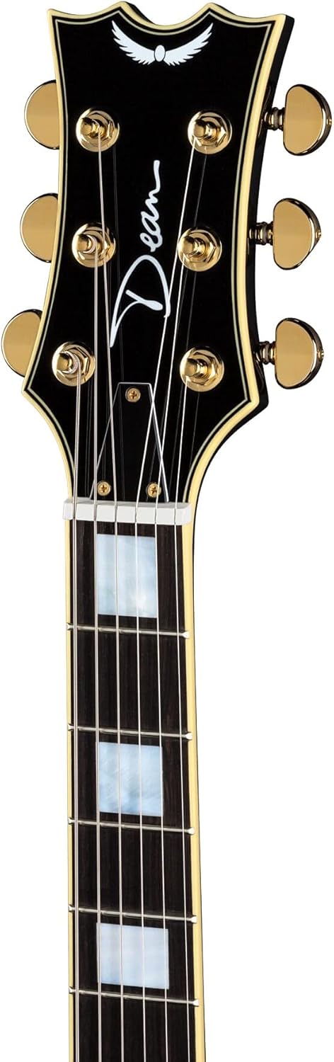 Dean Colt with Bigsby & Piezo Semi-Hollowbody Guitar Classic Black, COLT B CBK