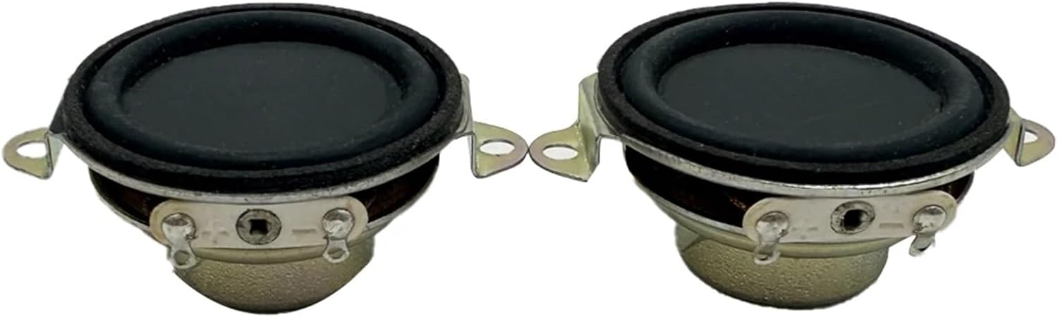 2 pcs 4 ohm 6W-20W Speakers 40MM 1.5 Inch Neodymium Iron Full Range DIY