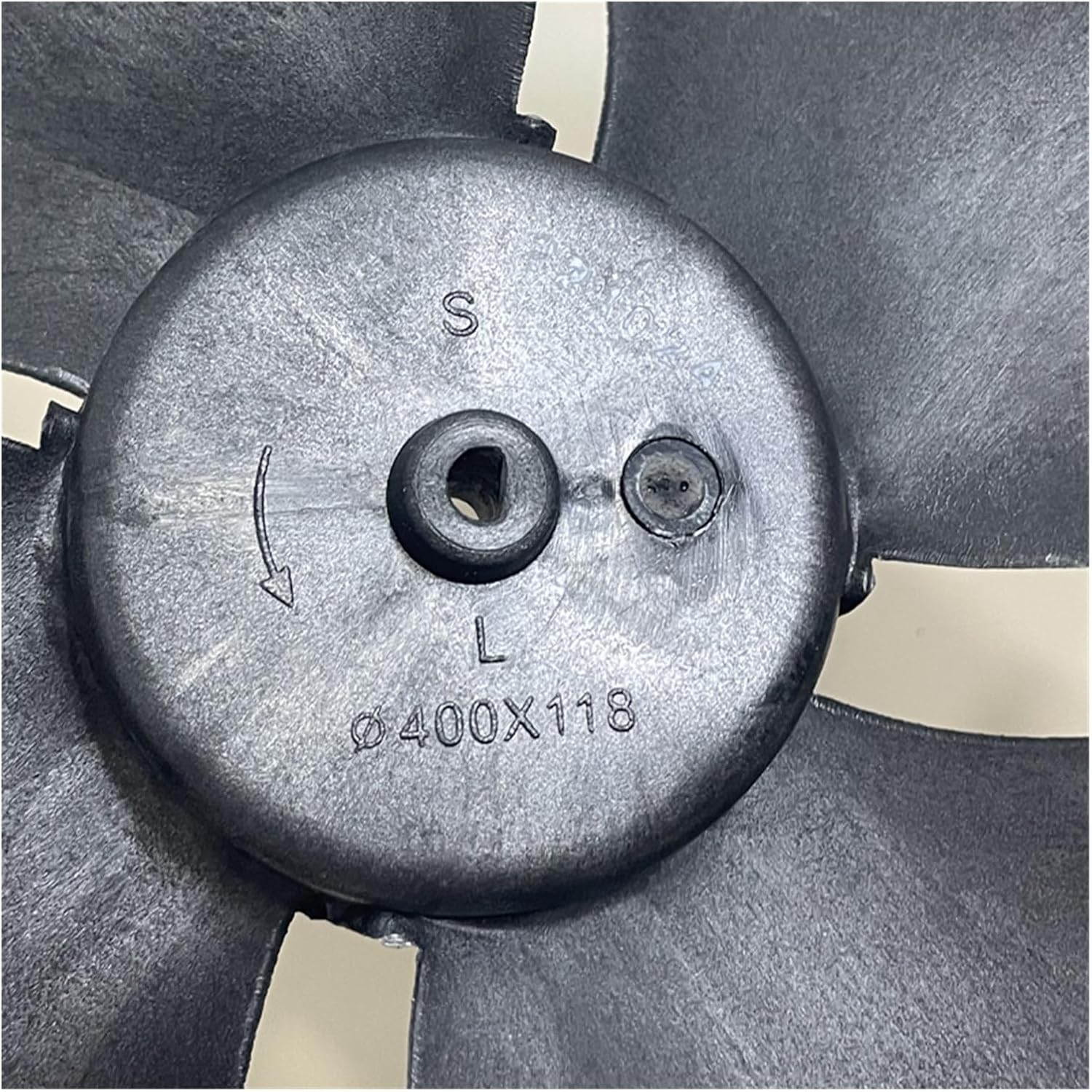Air Conditioner Outdoor Unit Cooling Motor Fan Blade 400 * 118-8 Reverse Axial Flow Fan Blade