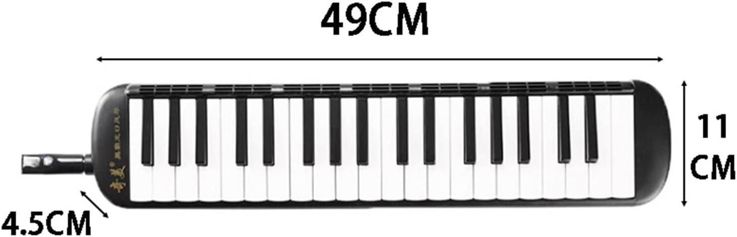 Melodica Professional Melodica 37 Keys Children's Musical Keyboard Kids Mouth Organ Melody Mouth Piece Button Accordion Music Instruments