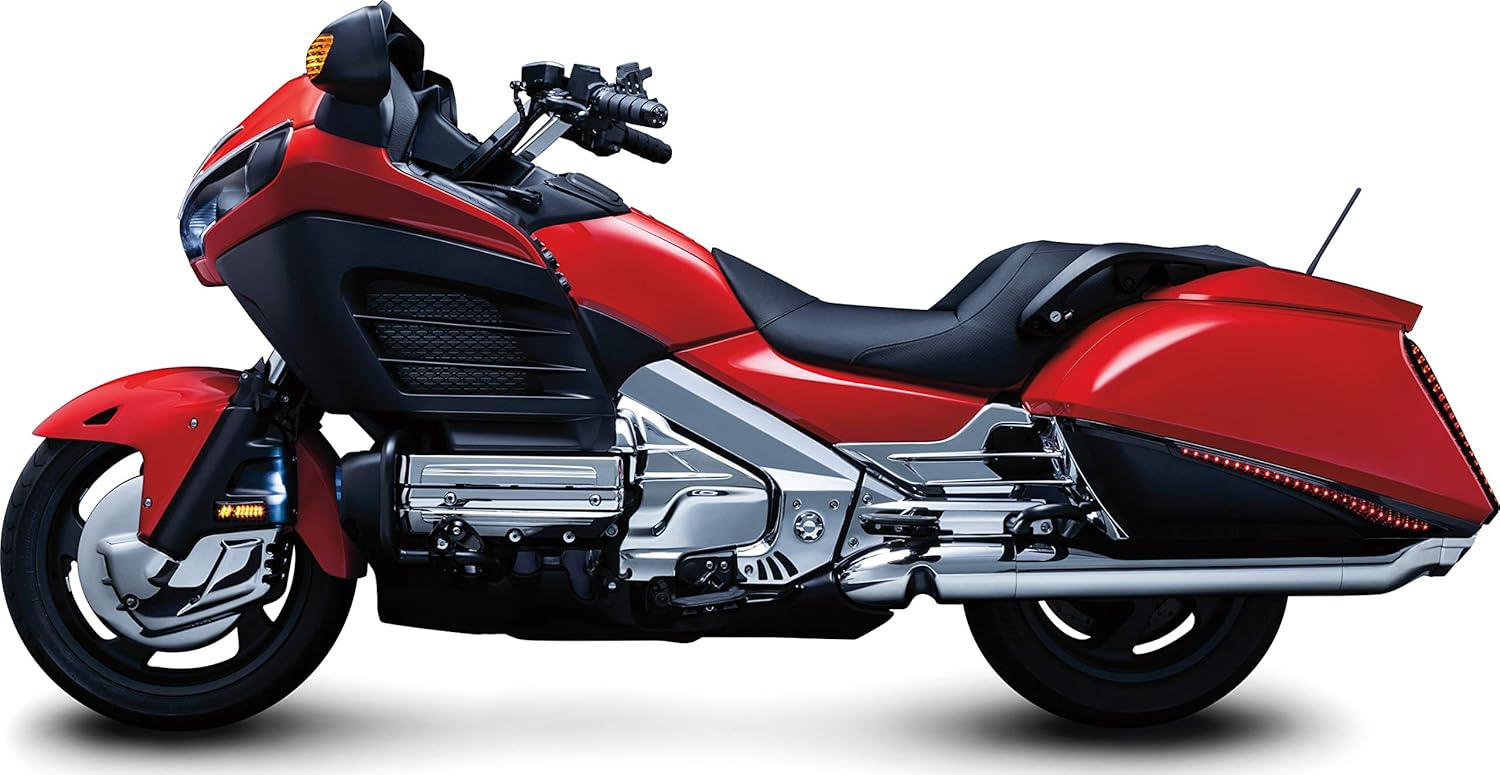 Kuryakyn 3901 Motorcycle Accent Accessory: Lightning Valve Covers for 2001-17 Honda Gold Wing GL1800, F6B, and Valkyrie Motorcycles, Chrome