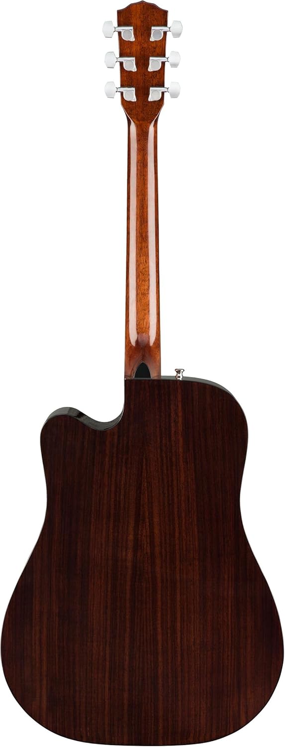 Fender 962704221 CD-140SCE Acoustic-Electric Guitar With Case - Dreadnaught Body Style - Sunburst Finish (962704232)