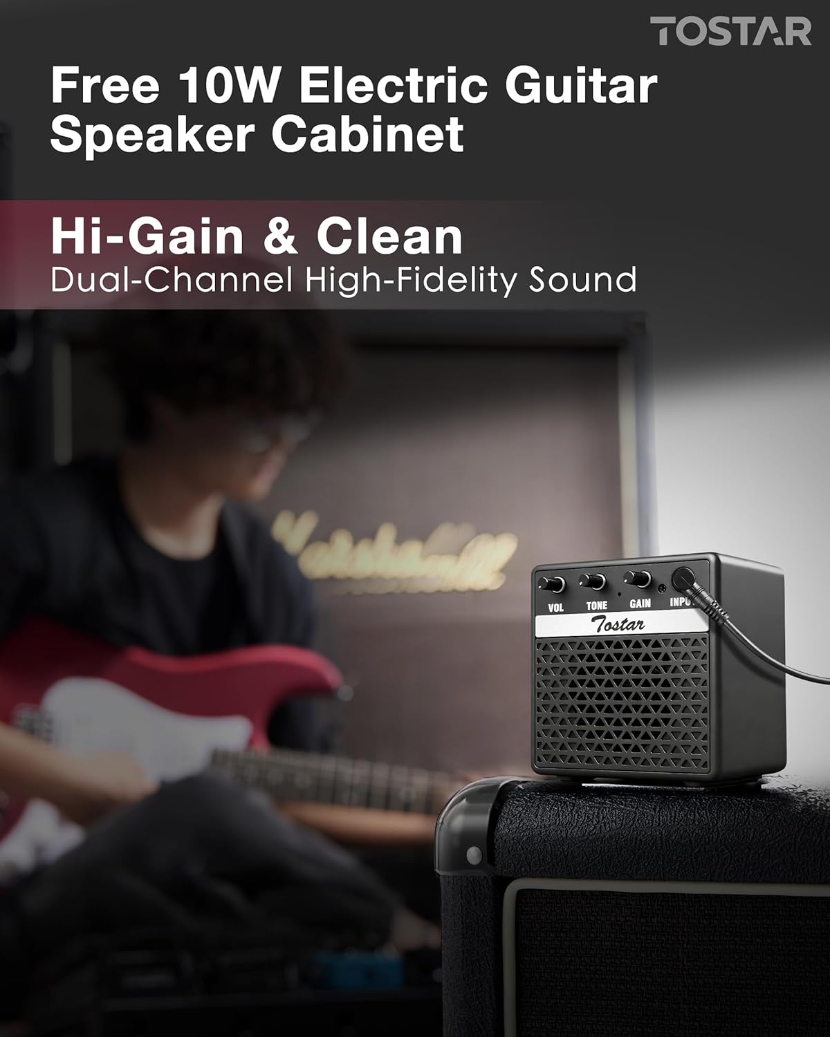 Tostar 39 Inch Full Size Electric Guitar Kit For Beginners And Adults,SSS Pickup Stratocaster Guitarra Electrica Set Includes Tremolo Bridge,Amp,Strings,Stand,Case Bag,Birthday Christmas Holiday Gifts