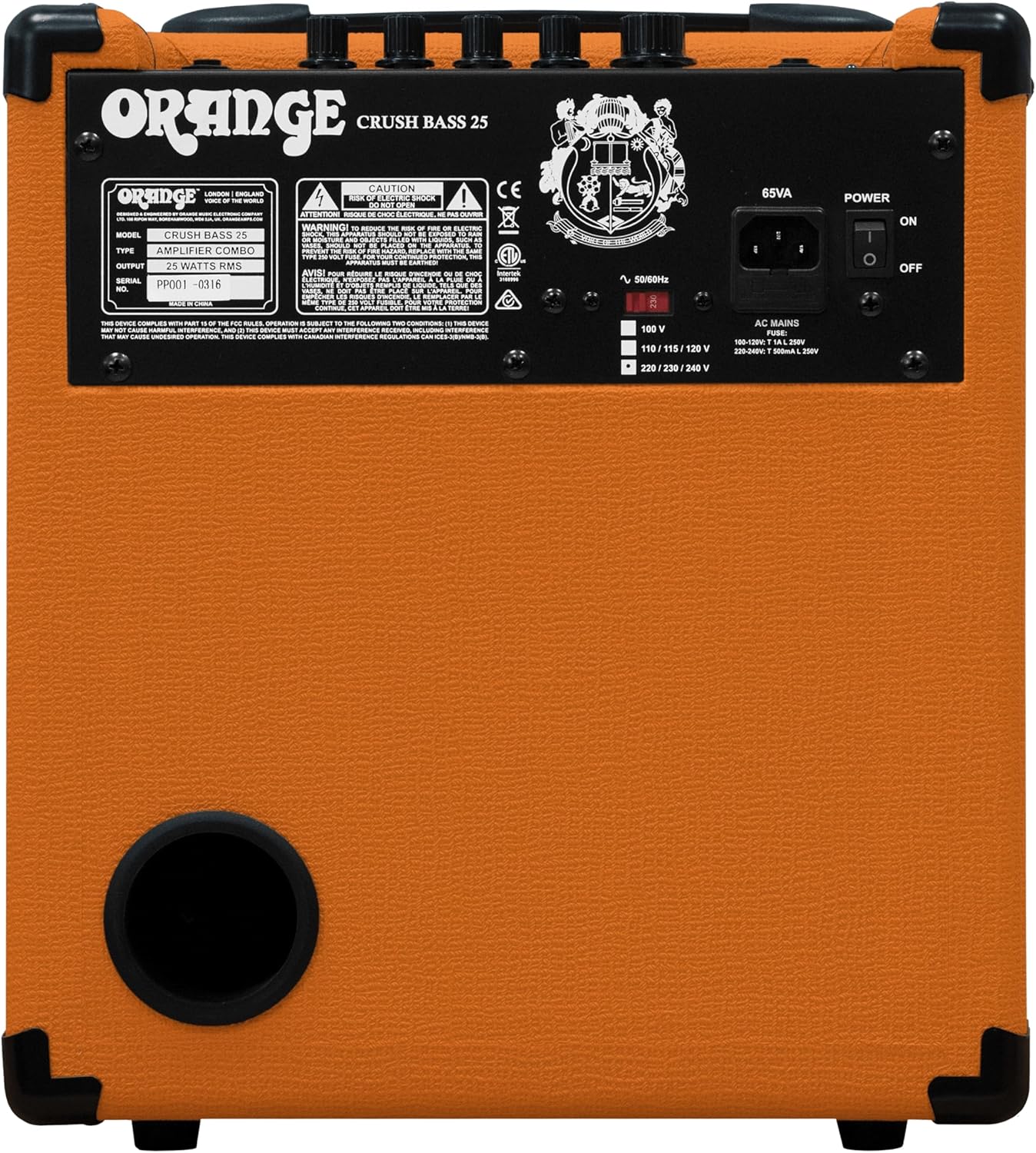 Orange Crush Bass 25 25W 8