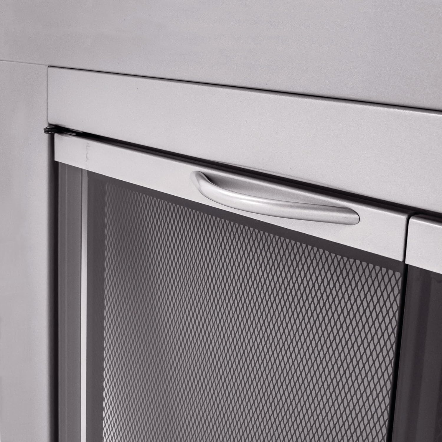 Pleasant Hearth Alpine Collection Fireplace Glass Door