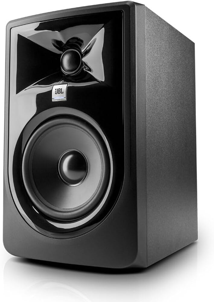 JBL Professional 305PMkII 5-Inch 2-Way Powered, Active Monitor Speaker for Near Field Music Production, Studio Monitor, Desktop Computer, Hi-Fi Audio. Sold Individually, Black