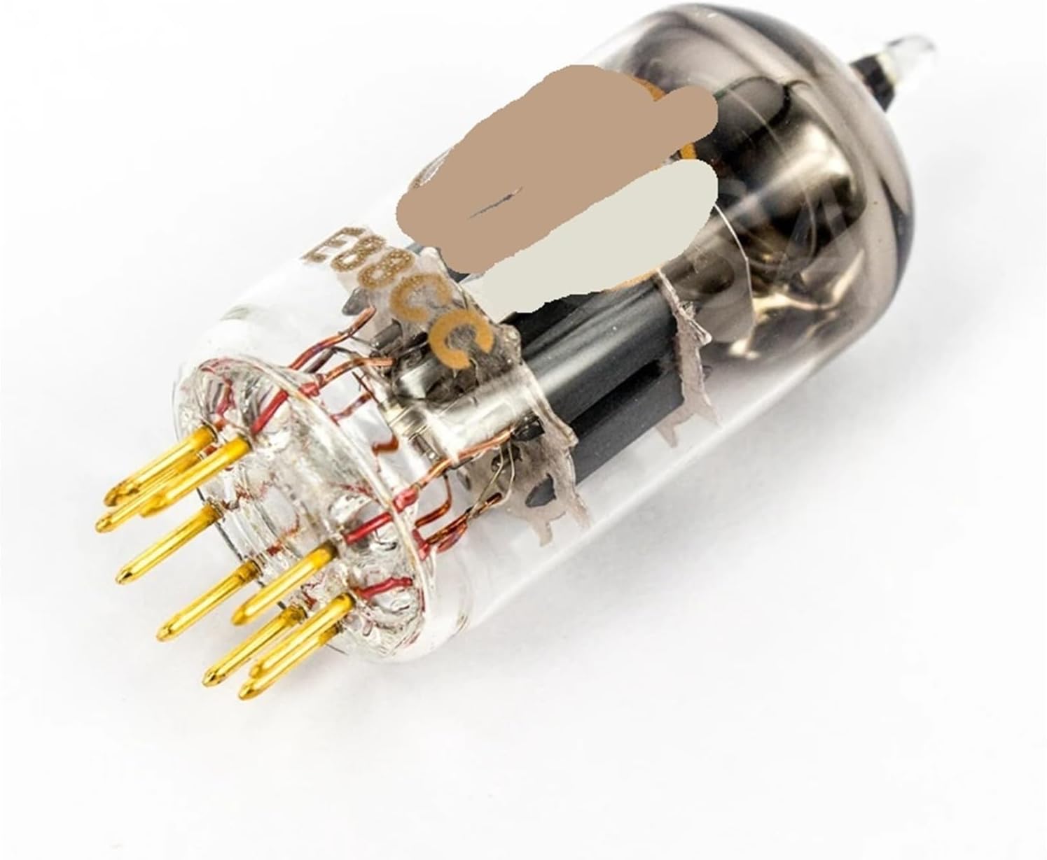 1/2/4PCS E88CC Tube Audio Vacuum Tube Amplifier(Golden feet,4PCS)