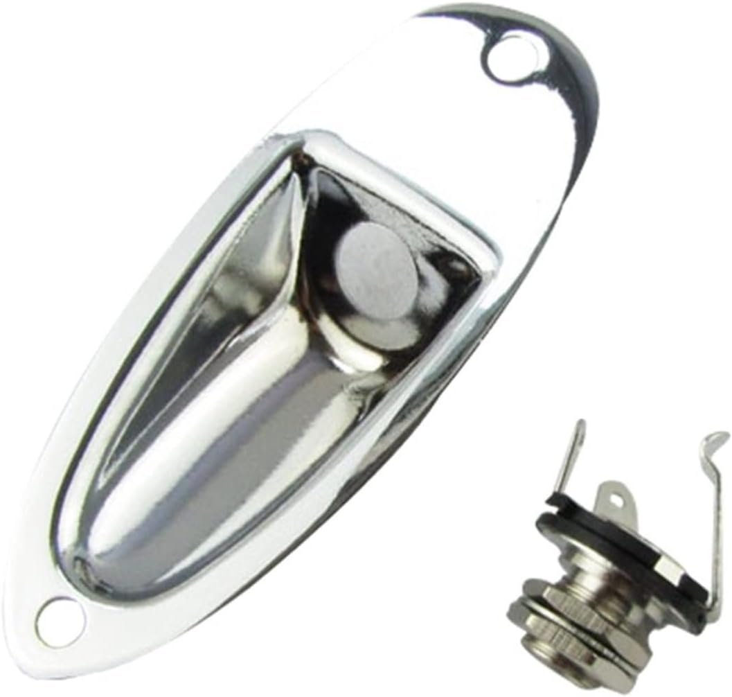 FLFL 5pcs Electric Guitar Interface Plate 6.35mm 1/4